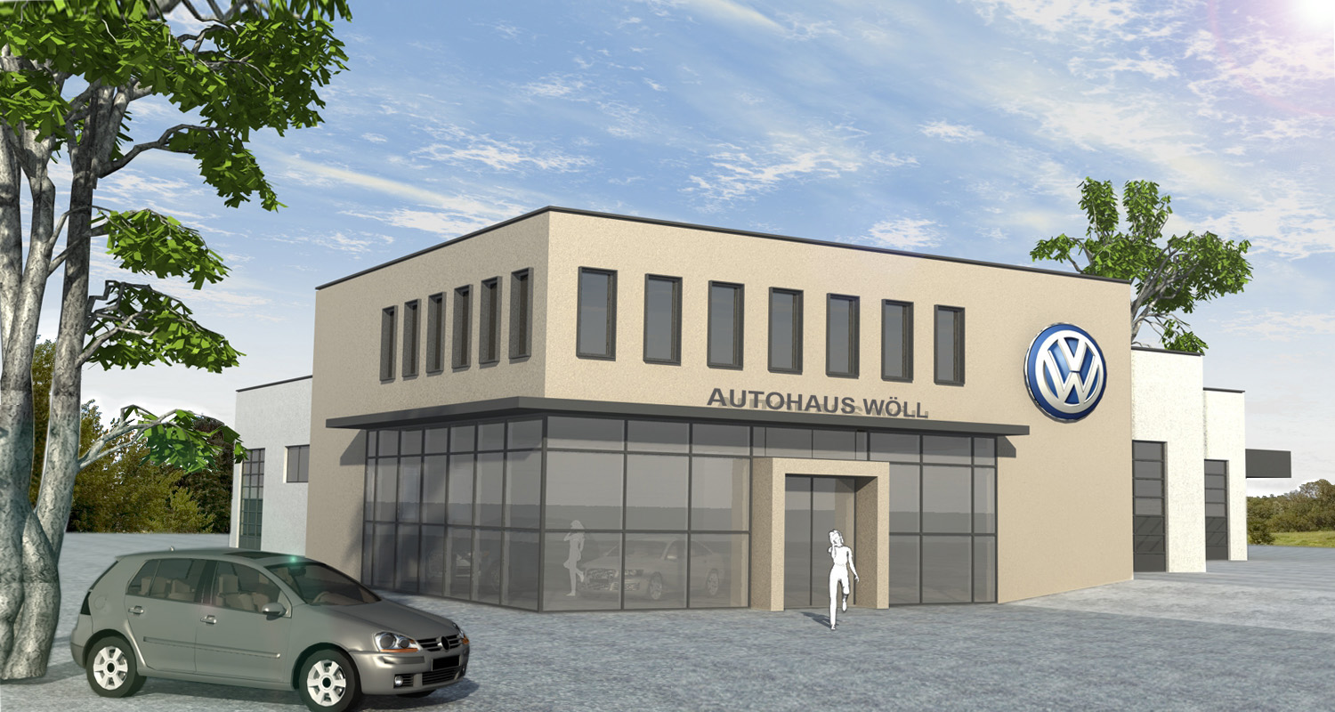 Autohaus Woell Rendering